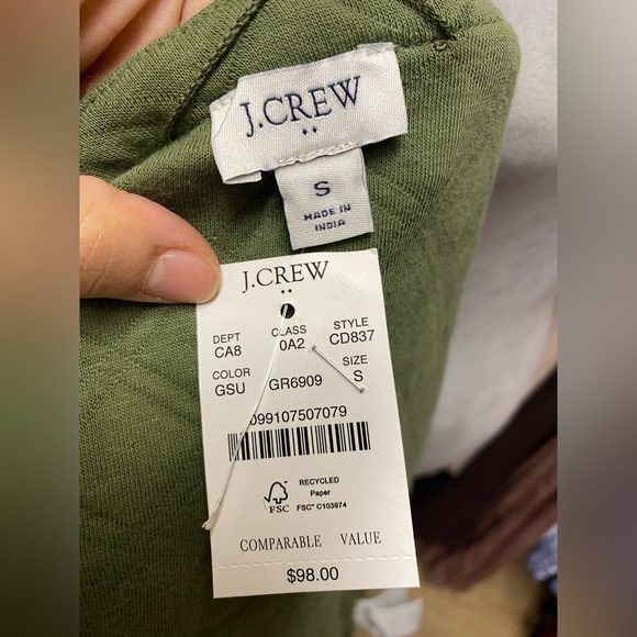 NWT J crew quilted jacket - Picture 6 of 6